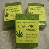 Savon chanvre-exfoliant-vegan